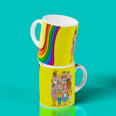 Canecas Acima de Tudo Amor...