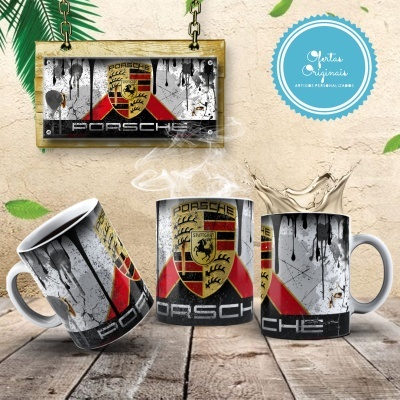 Canecas Marcas de Carros Lata de Óleo