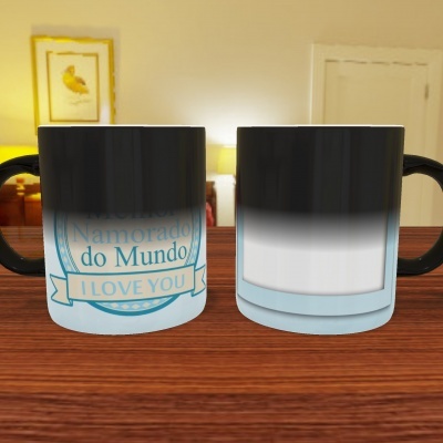 Caneca Namorados Com Foto - 18 Temas