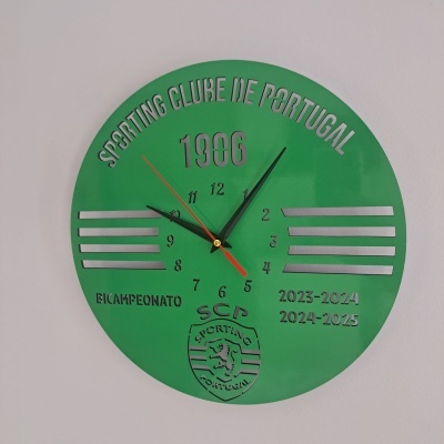 Relógio de Parede Sporting Bicampeonato