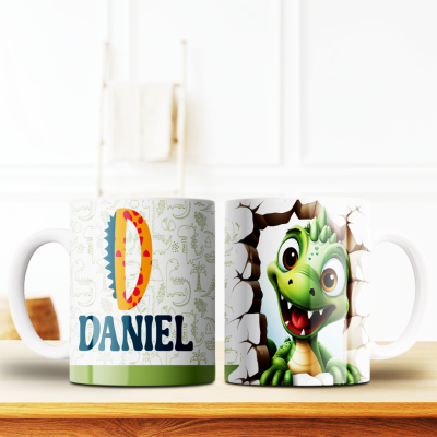 Caneca Alfabeto Dinossauro