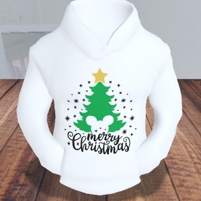 Sweatshirt  Pinheiro de Natal Minnie e Mickey