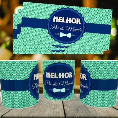 Caneca Melhor Pai do Mundo - 6 Imagens