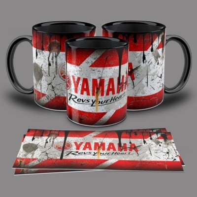 Canecas Marcas de Motas Lata de Óleo