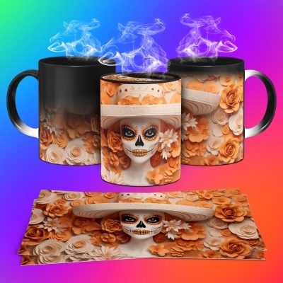 Caneca Dia dos Mortos