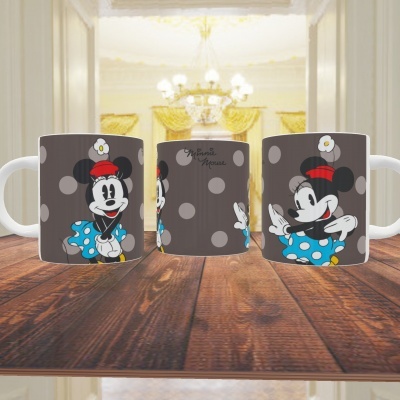 Canecas Mickey e Minnie - 24 Imagens