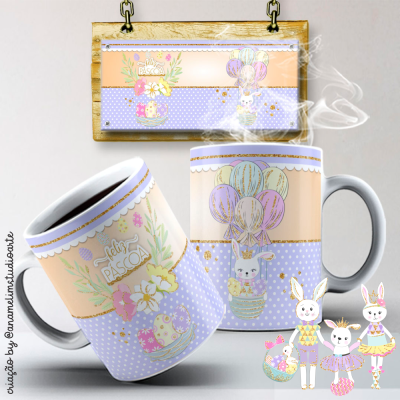 Caneca Feliz Páscoa