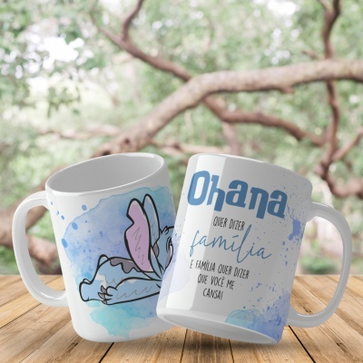 Canecas Stitch Ohana