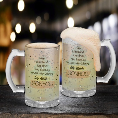 Caneca de Cerveja Ano Novo