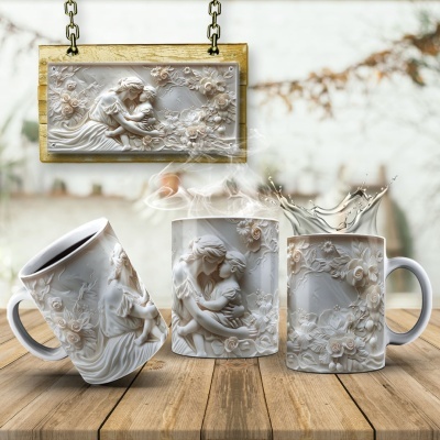 Caneca Mãe Mármore