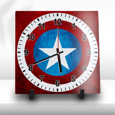 Relógio Azulejo Super Hérois