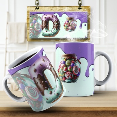 Caneca Alfabeto Doces