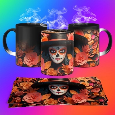 Caneca Dia dos Mortos