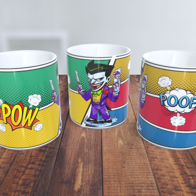 Canecas Heróis e Vilões DC