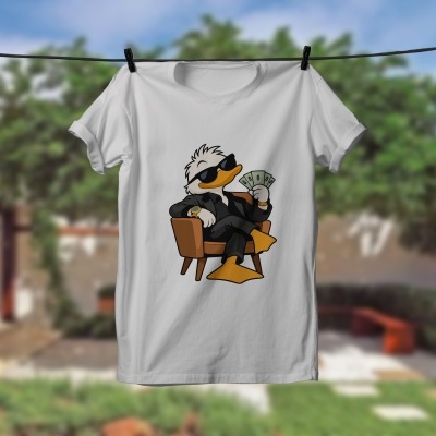T-Shirt Pato com Atitude - 10 Modelos à Escolha