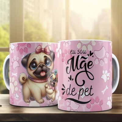 Caneca Eu Sou Mãe de PET