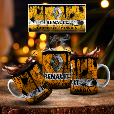 Canecas Marcas de Camiões Lata de Óleo