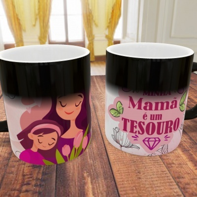 Caneca Dia da Mãe - 9 Imagens