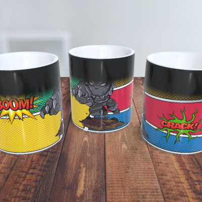 Canecas Heróis e Vilões DC