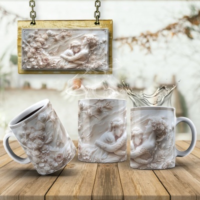 Caneca Mãe Mármore