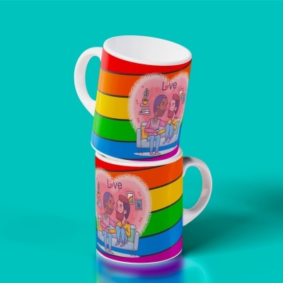 Canecas Acima de Tudo Amor...