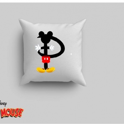 Capa de Almofada Alfabeto Disney Inicial Menino