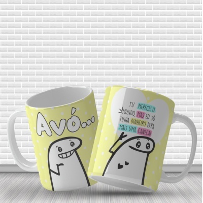 Caneca Mereces o Mundo