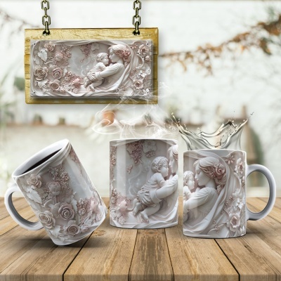 Caneca Mãe Mármore