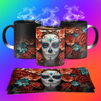Caneca Dia dos Mortos