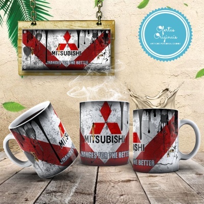 Canecas Marcas de Carros Lata de Óleo