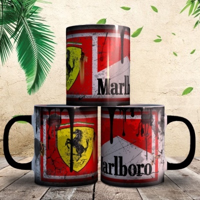 Canecas Marcas de Carros Lata de Óleo