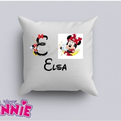 Capa de Almofada Personalizada Alfabeto Disney Menina