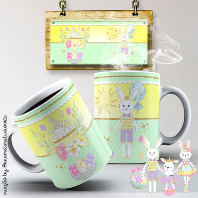 Caneca Feliz Páscoa