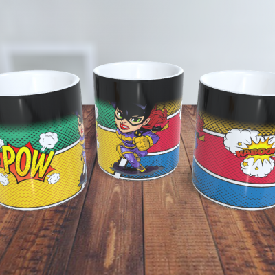 Canecas Heróis e Vilões DC