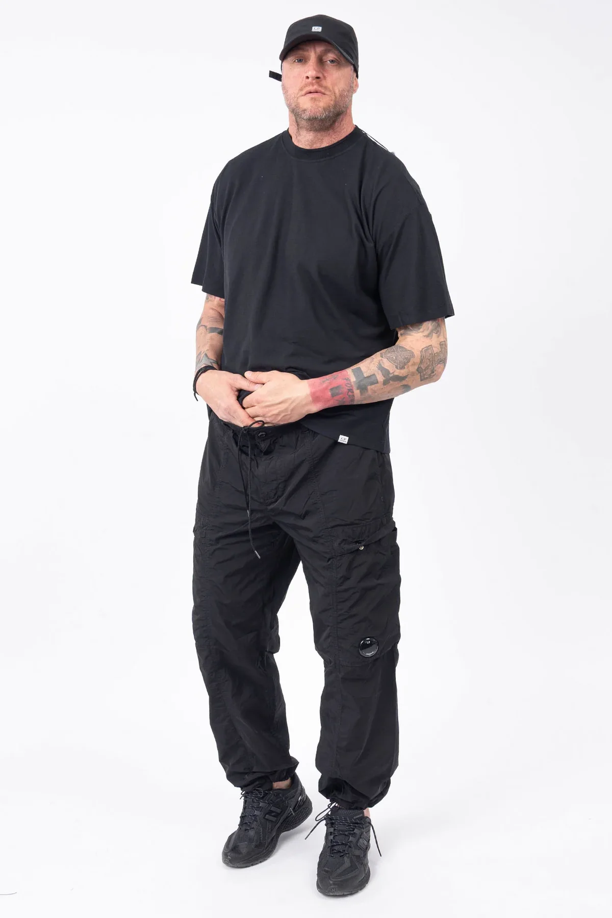 C.P. Company - T - Shirts Short Sleeve Crepe Jersey