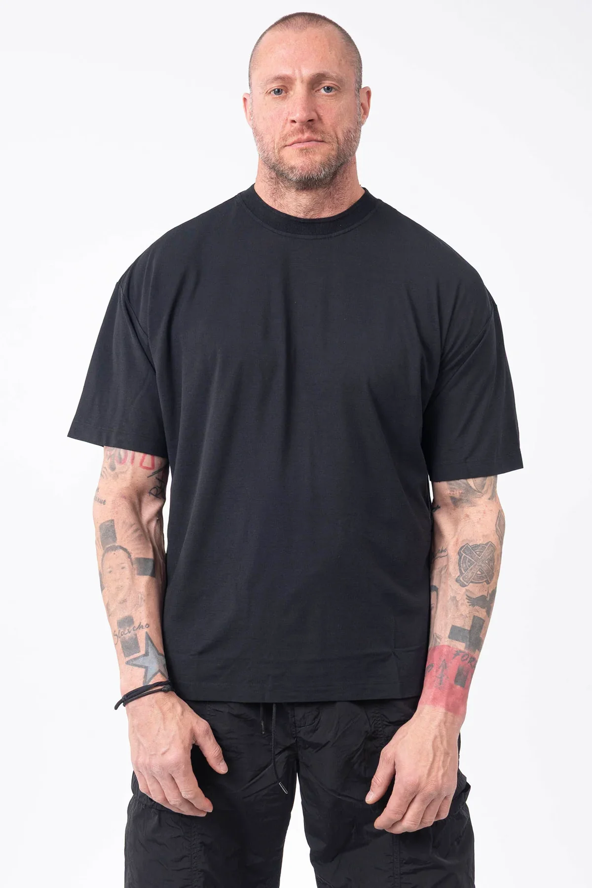 C.P. Company - T - Shirts Short Sleeve Crepe Jersey