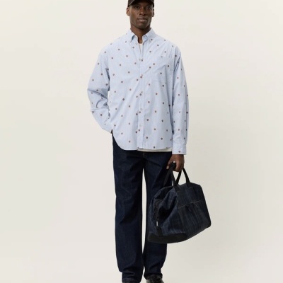 Les Deux - Kolton Stripe Basket Shirt