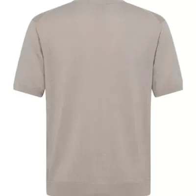 C.P. Company - Linen Short Sleeve Crewneck Sweater