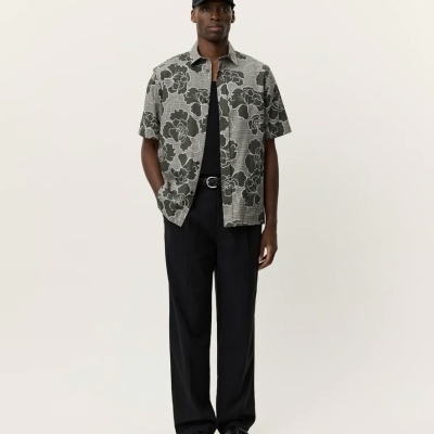 Les Deux - Charlie Poppy Short Sleeve Shirt
