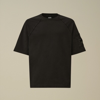 C.P. Company - Light Fleece Short Sleeve Sweatshirt