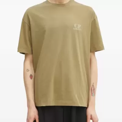 C.P. Company - 30/1 Jersey Short Sleeve Printed Graphics T-Shirt