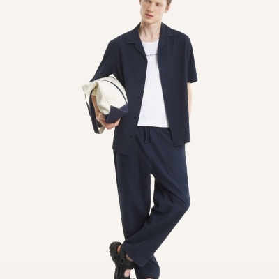 Maison Kitsuné - Seersucker Resort Shirt