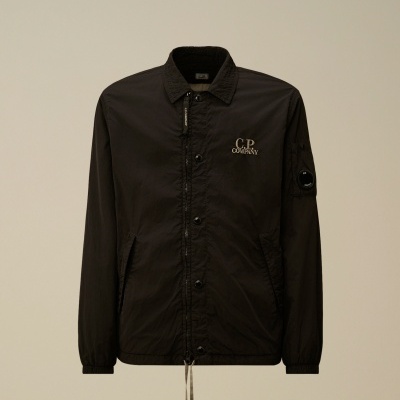 C.P. Company - Chrome-R Graphic Zipped Overshirt