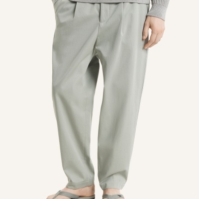 Maison Kitsuné - Elasticated Pleated Pants