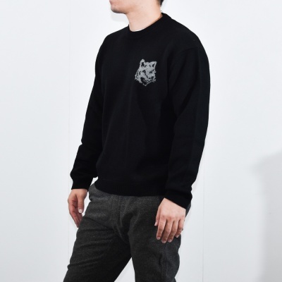 Maison Kitsuné - Fox Head Wool Sweater
