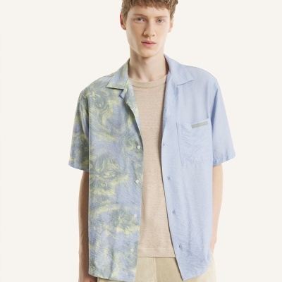 Maison Kitsuné - Half Printed Resort Shirt
