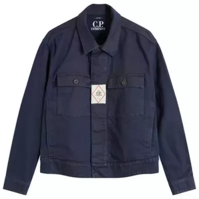 C.P. Company - Plated Denim Work Jacket