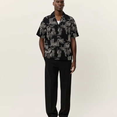 Les Deux - Liam Flower Short Sleeve Shirt