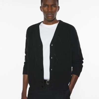 Maison Kitsuné - Knitted Wool Cardigan
