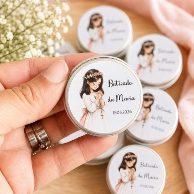 Mini latinha personalizada com mini dezena